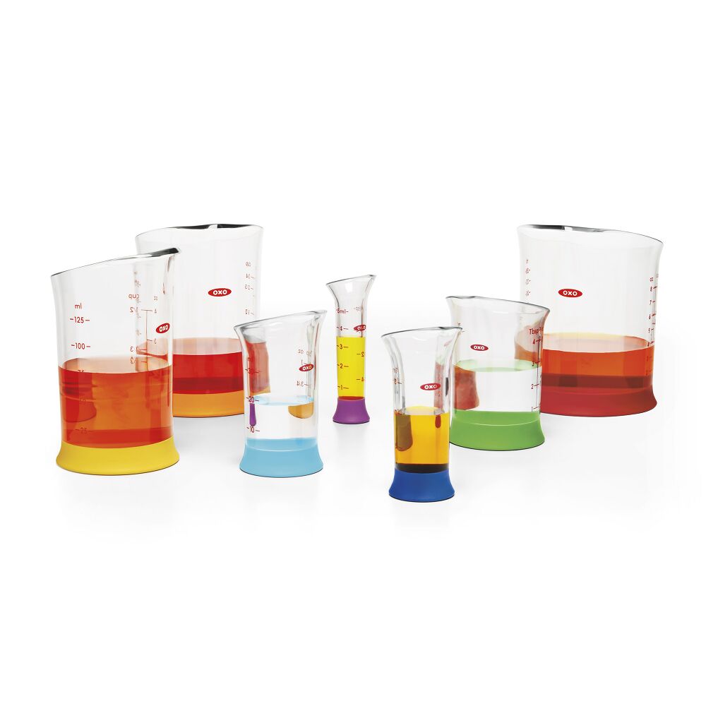 7 Piece Liquid Measuring Beaker Set I8