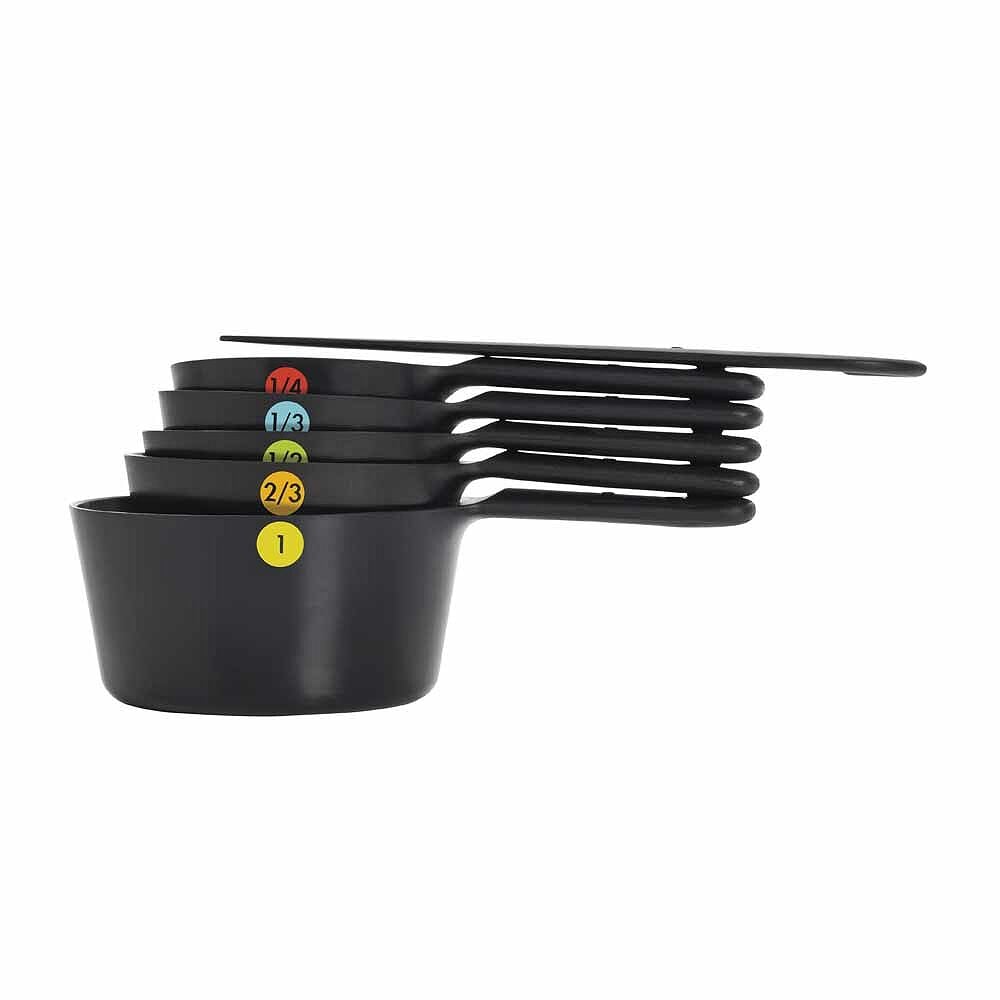 6 Piece Plastic Measuring Cups X3
