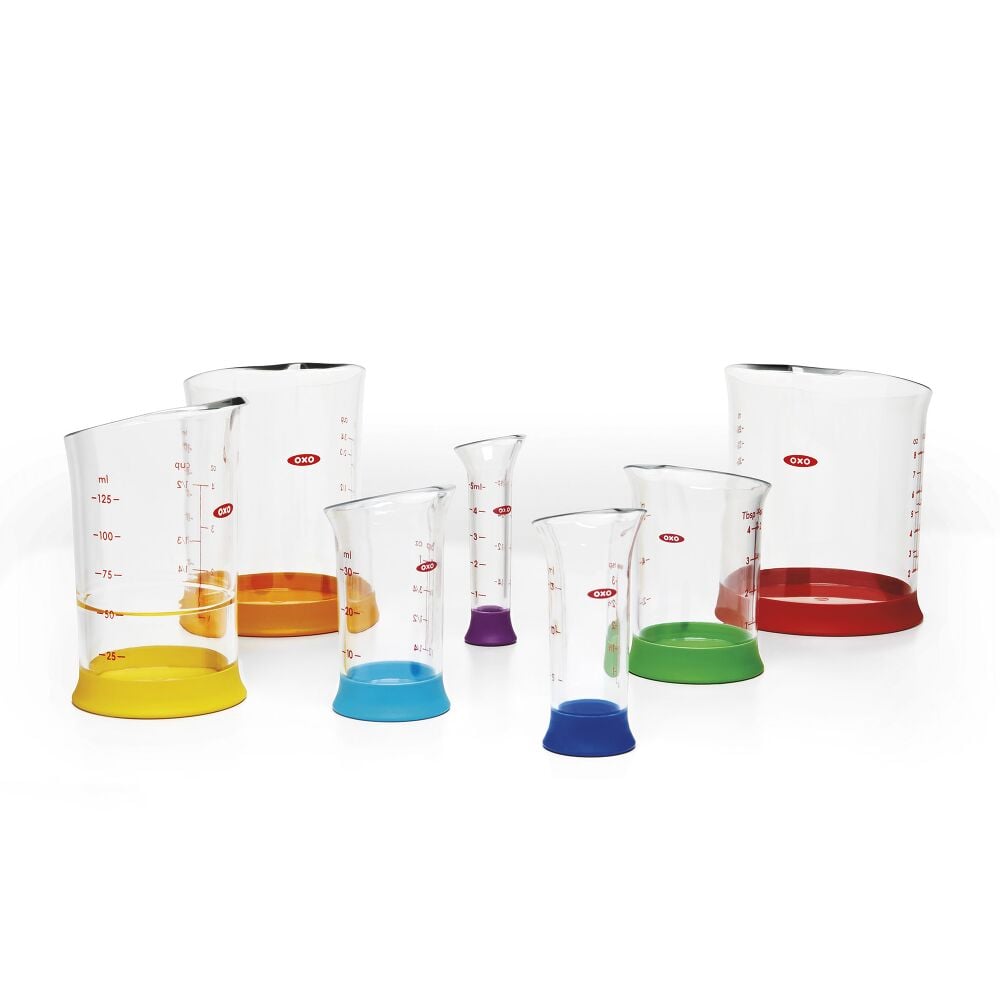 7 Piece Liquid Measuring Beaker Set I8