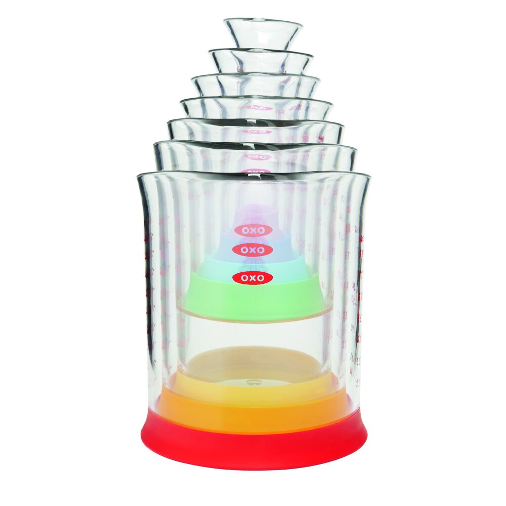 7 Piece Liquid Measuring Beaker Set I8