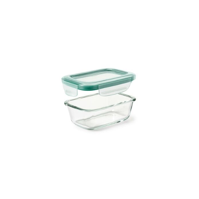 OXO Good Grips 1.6 Cup Smart Seal Glass Rectangle Container C0