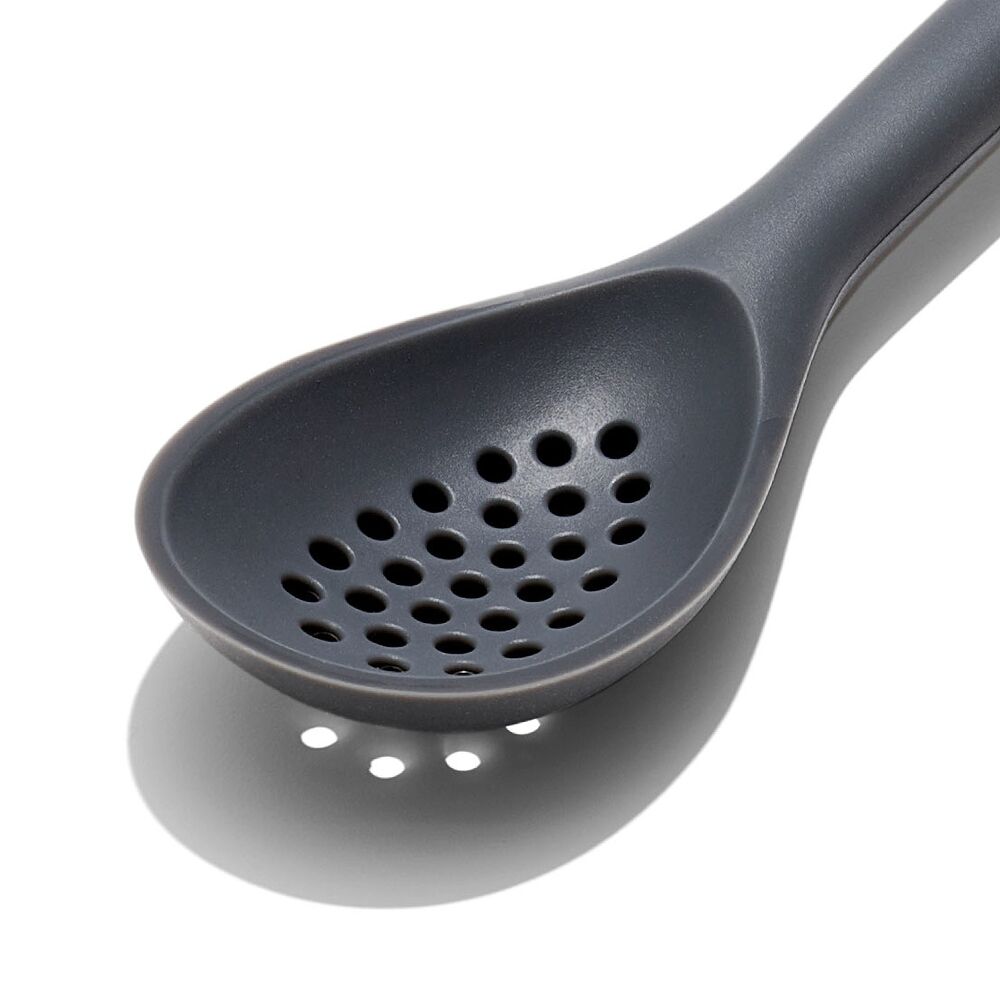 OXO Good Grips Silicone Slotted Spoon - Peppercorn I4