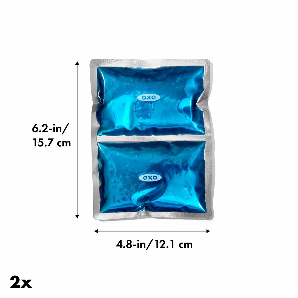 Prep & Go Reusable Ice Pack Set D2