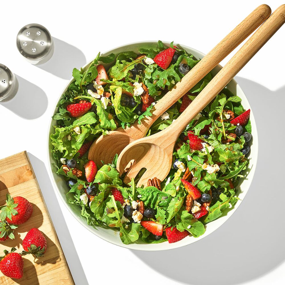 Beechwood Salad Servers – 2-Piece Set Q4