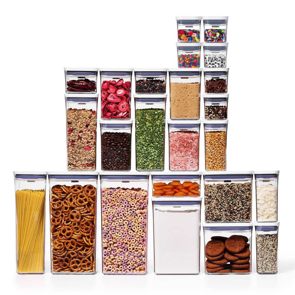 20-Piece POP Container Set & POP 4-Piece Mini Container Set Bundle G4