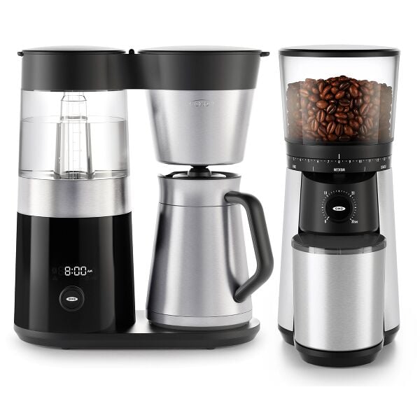 9-Cup Coffee Maker & Conical Burr Coffee Grinder Bundle I9
