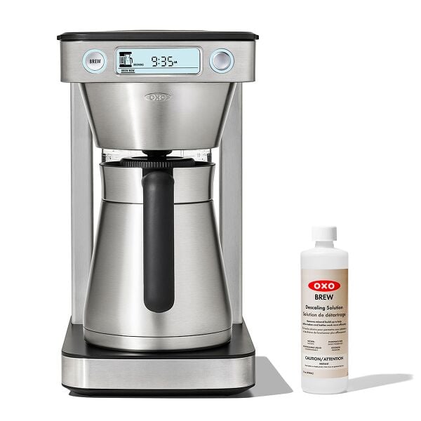 12-Cup Coffee Maker with Podless Single-Serve Function & Descaling Solution Bundle A3