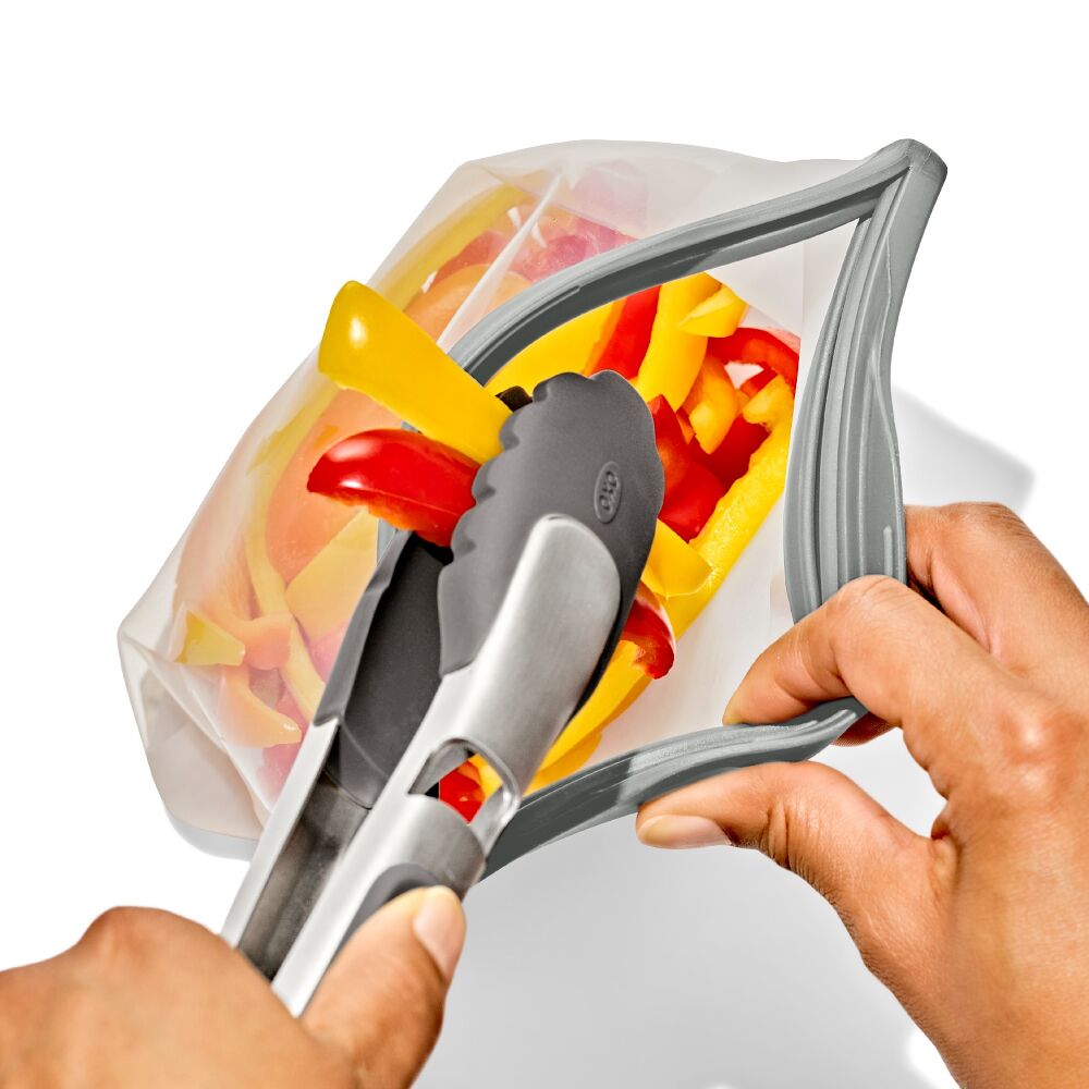 Silicone Reusable Bag Stand-Up Half Gallon (64 oz) - Fog N2