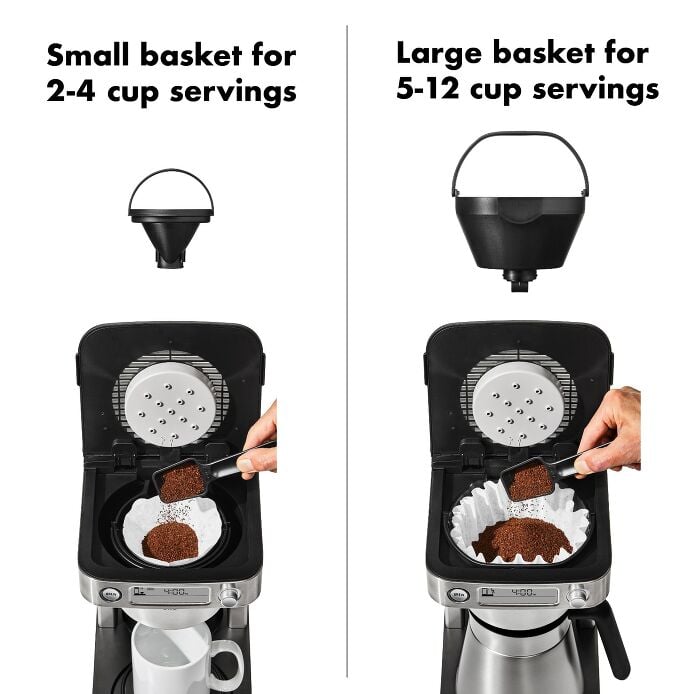 12-Cup Coffee Maker with Podless Single-Serve Function C9