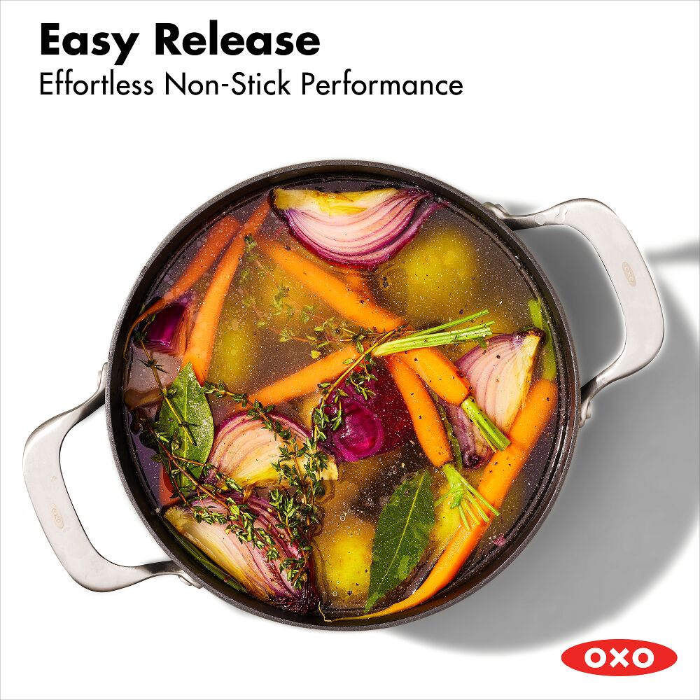 Ceramic Professional Non-Stick 5QT Stock Pot with Lid G4