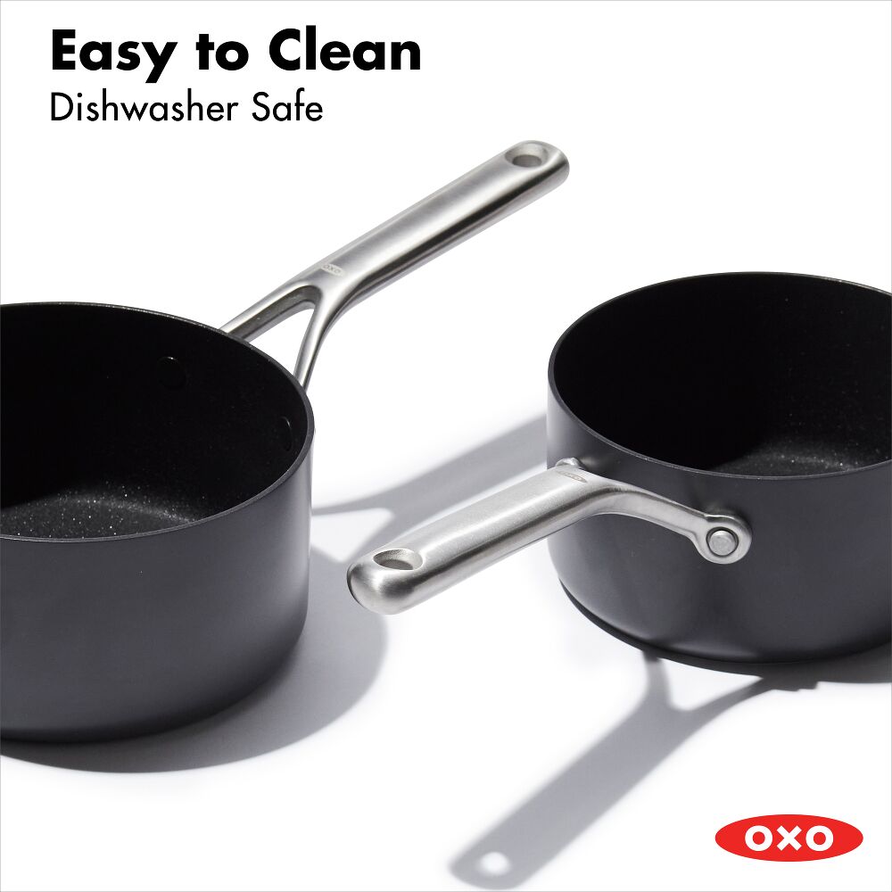 Ceramic Professional Non-Stick 4-Piece Saucepan Set (1.7 Qt & 2.3 Qt) Z6