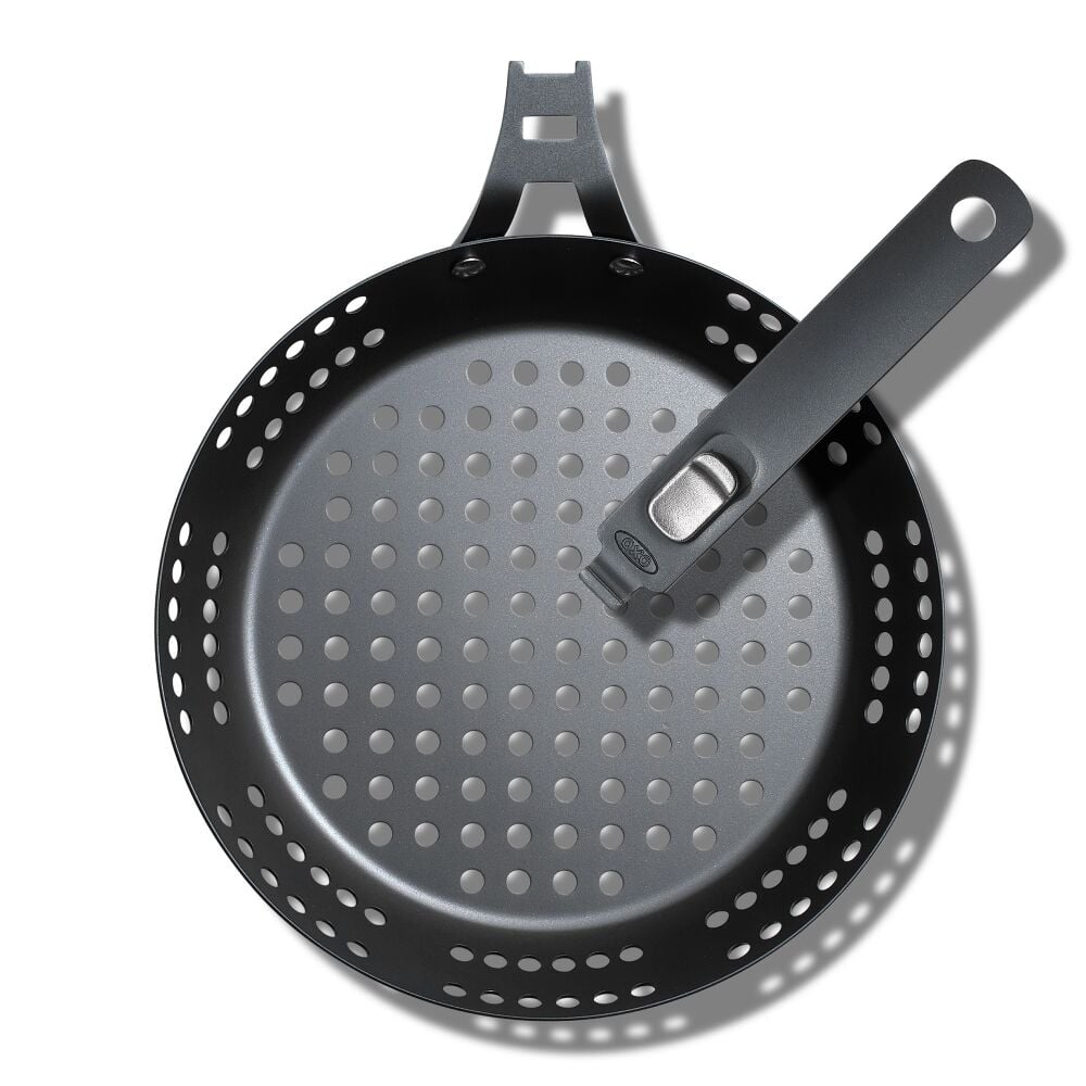 Outdoor 10" Perforated Carbon Steel Pan T2