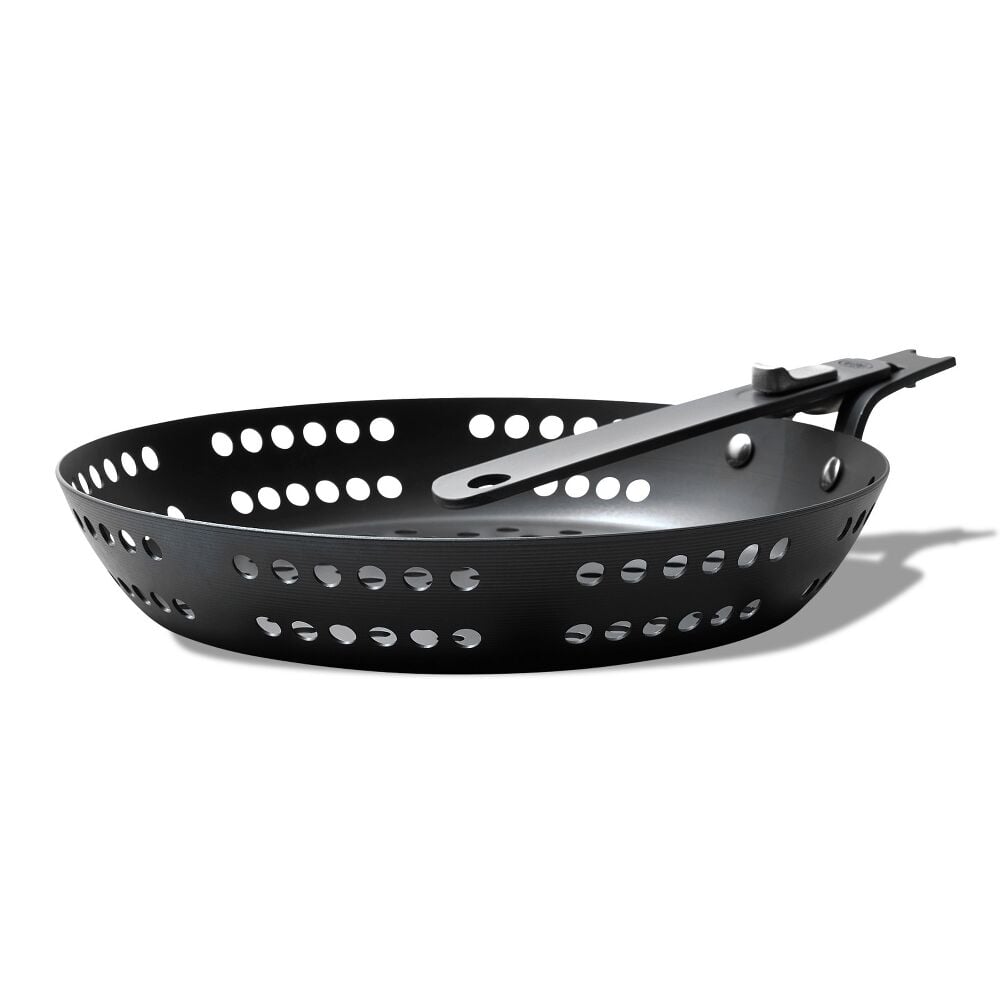 Outdoor 10" Perforated Carbon Steel Pan T2