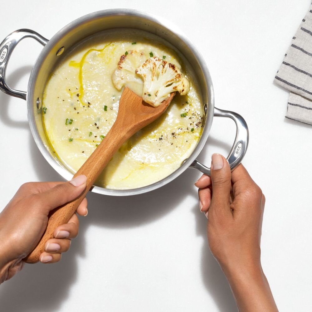 Wooden Large Spoon J0