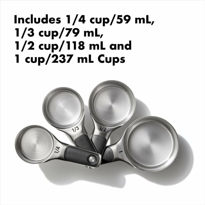 Stainless Steel Measuring Cups and Spoons Set B8