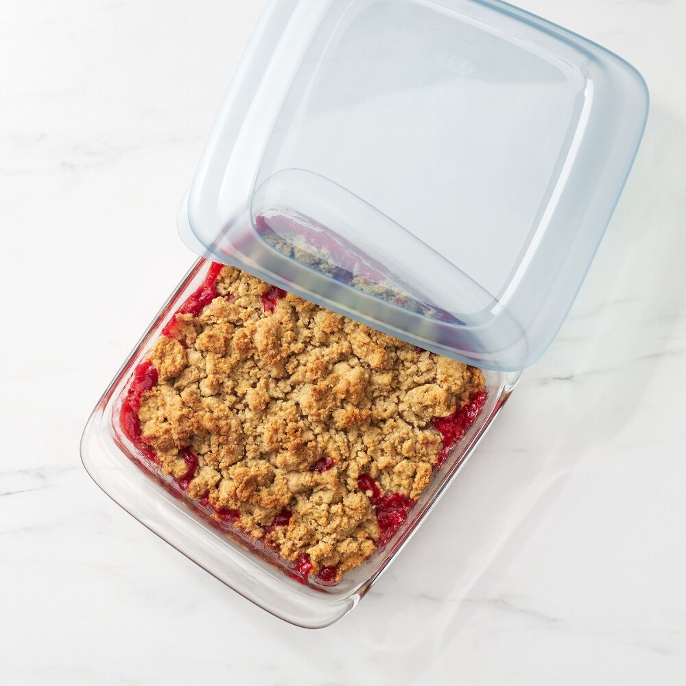 Glass Baking Dish with Lid (2.0 Qt) J9