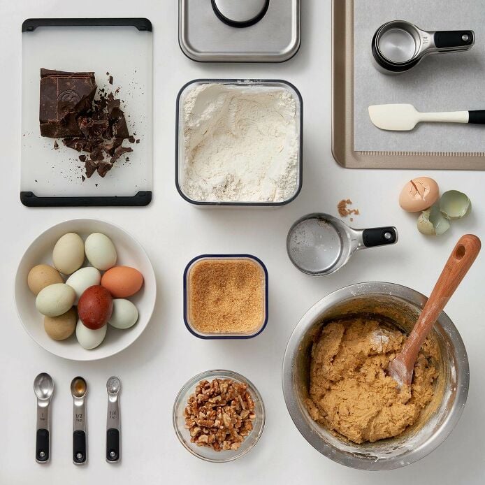 Stainless Steel Measuring Cups and Spoons Set B8