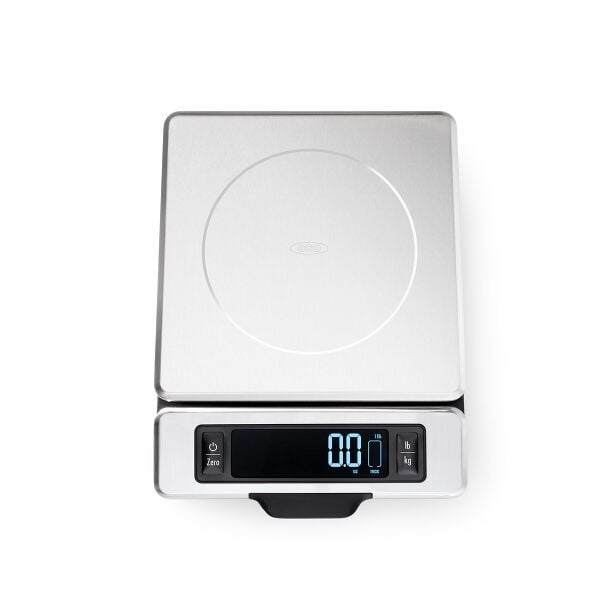 11 lb Stainless Steel Food Scale with Pull out Display M2