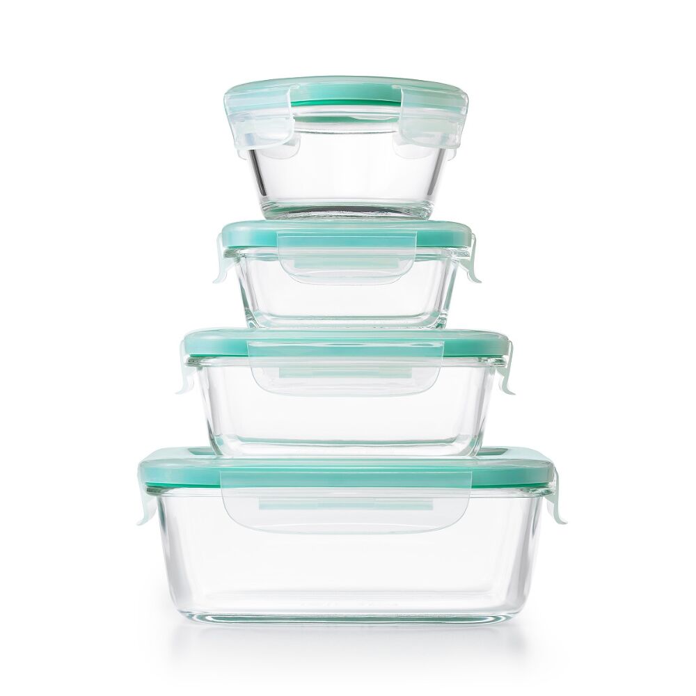 OXO Good Grips 12 Piece Smart Seal Glass Container Set I6
