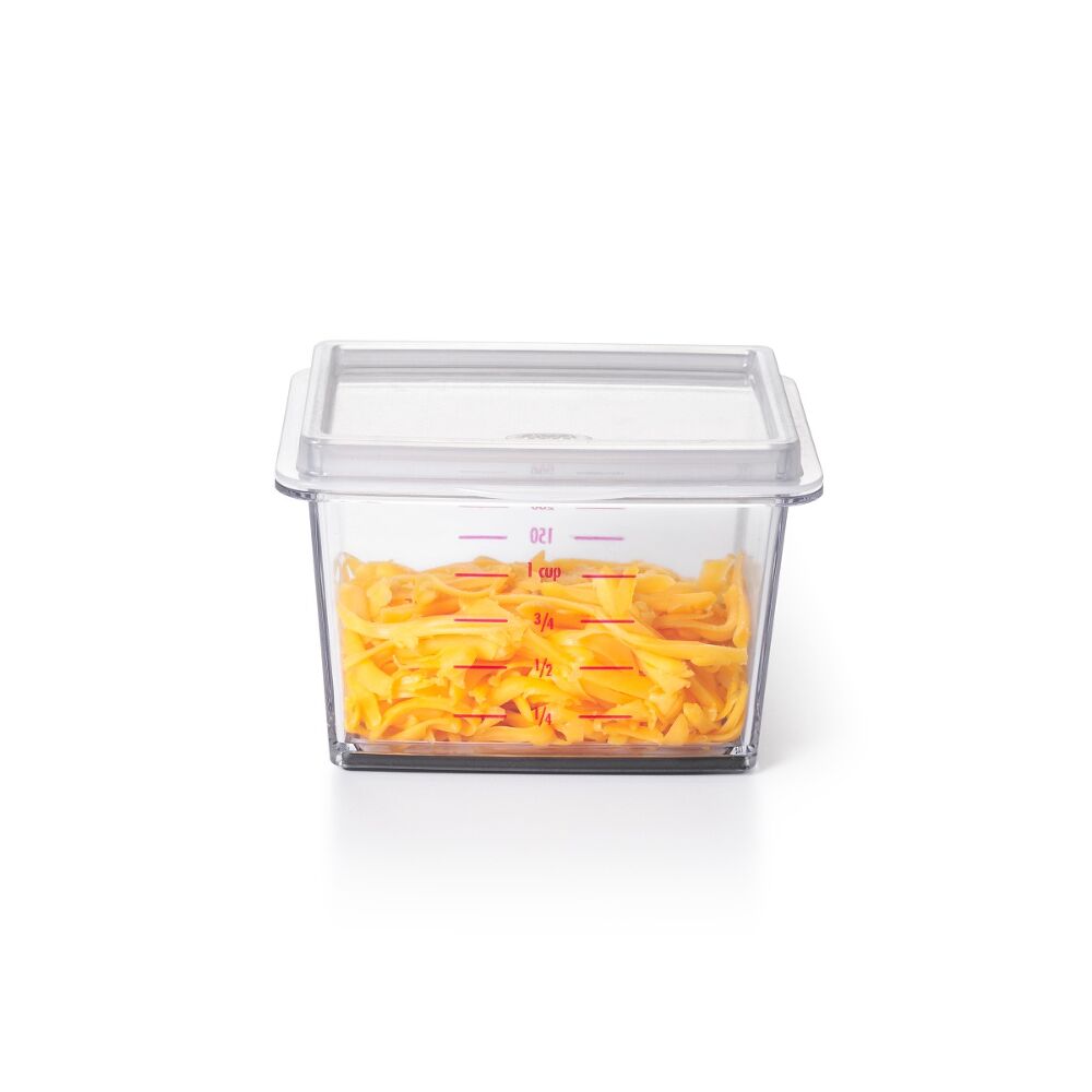 Etched Box Grater With Removable Zester B8
