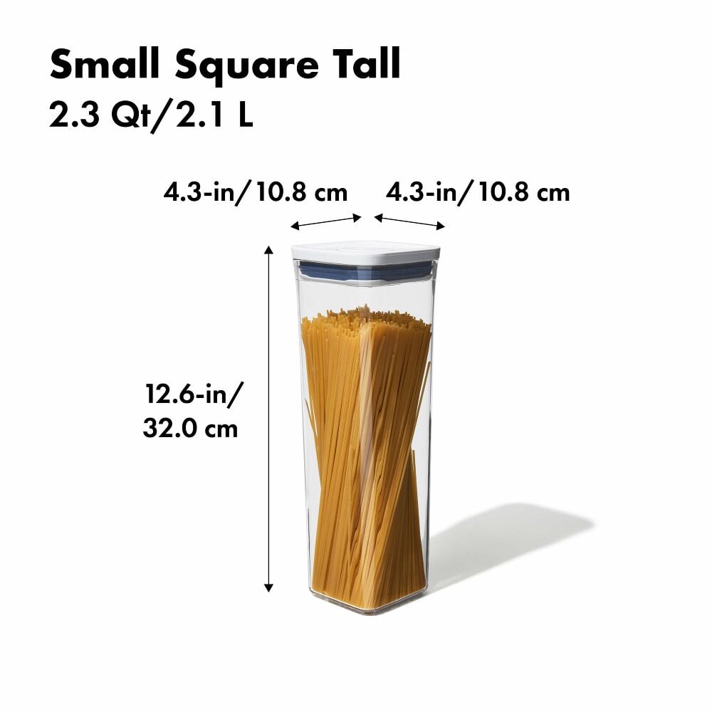 POP Container - Small Square Tall (2.3 Qt.) Z7