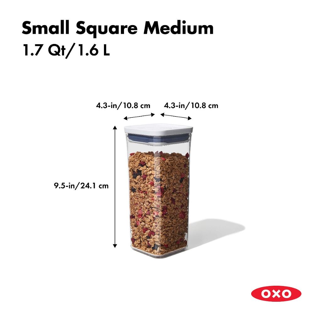 POP Container - Small Square Medium (1.7 Qt.) Q4