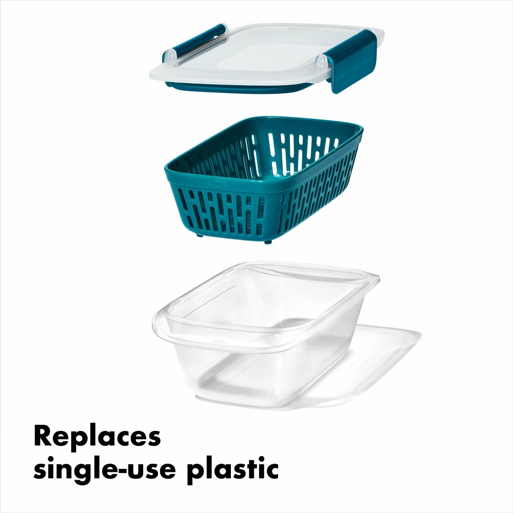 Prep & Go Container with Colander T1