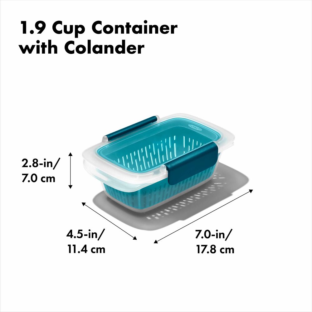 Prep & Go Container with Colander T1