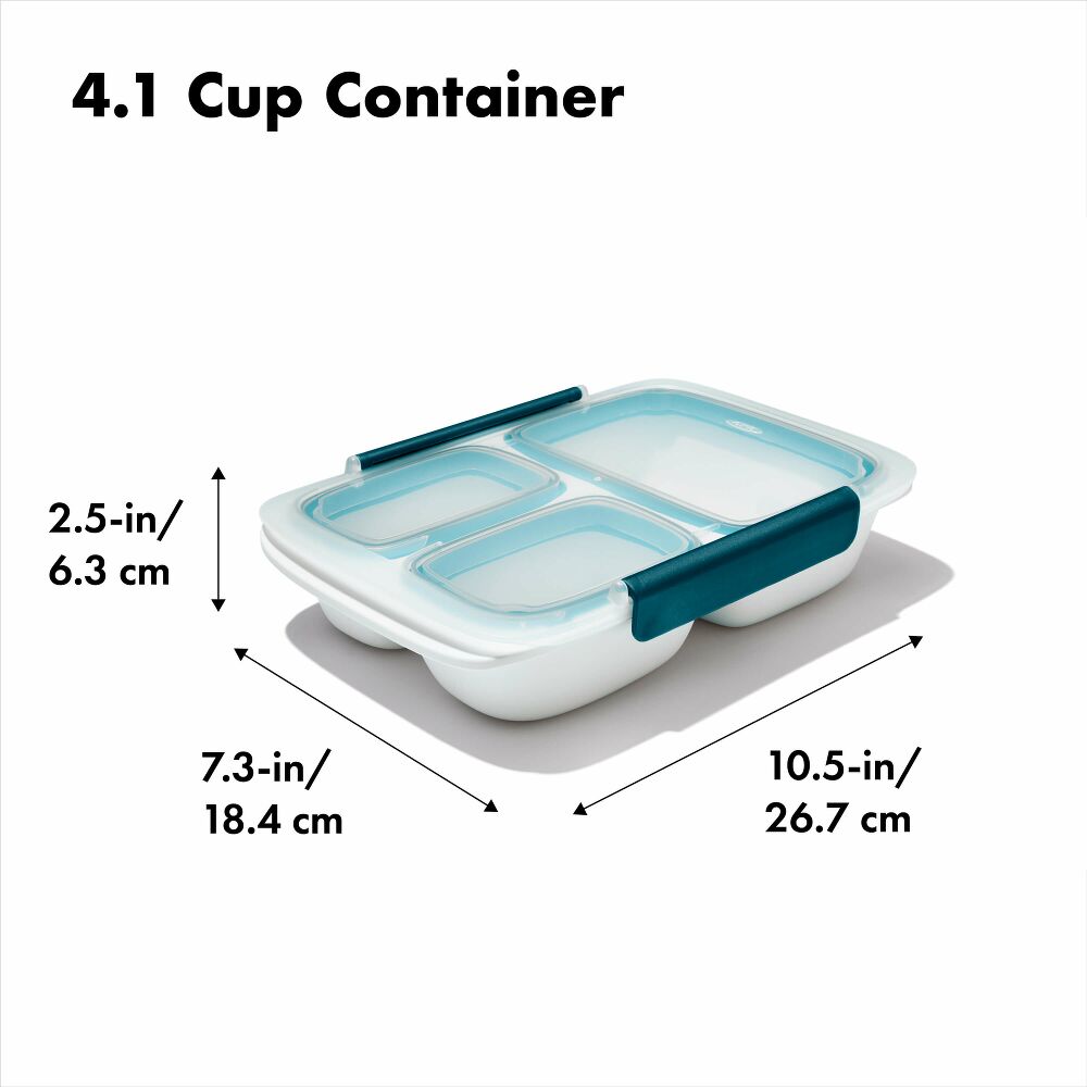 Prep & Go 4.1-Cup Divided Container I3
