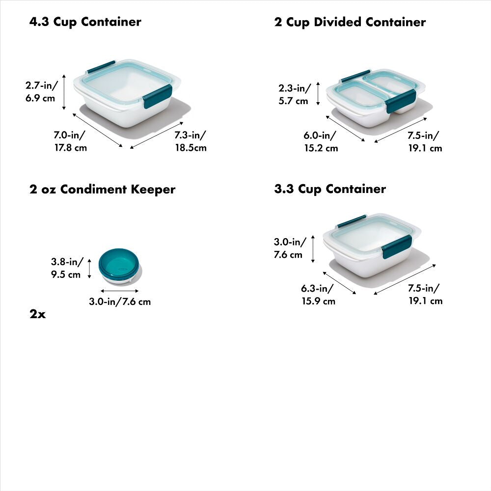 Prep & Go 10-Piece Container Set C2