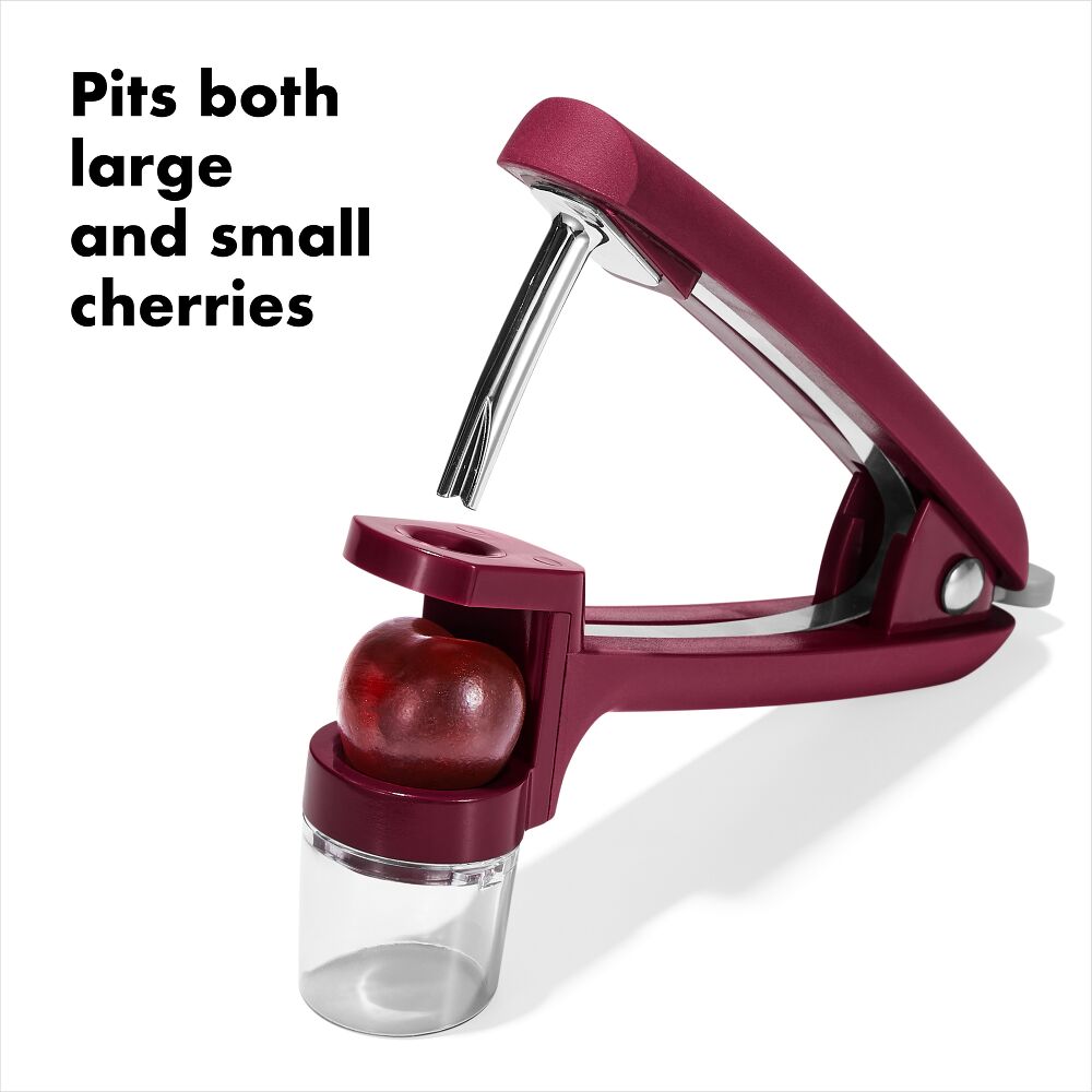 OXO Good Grips Cherry & Olive Pitter - Beet K8