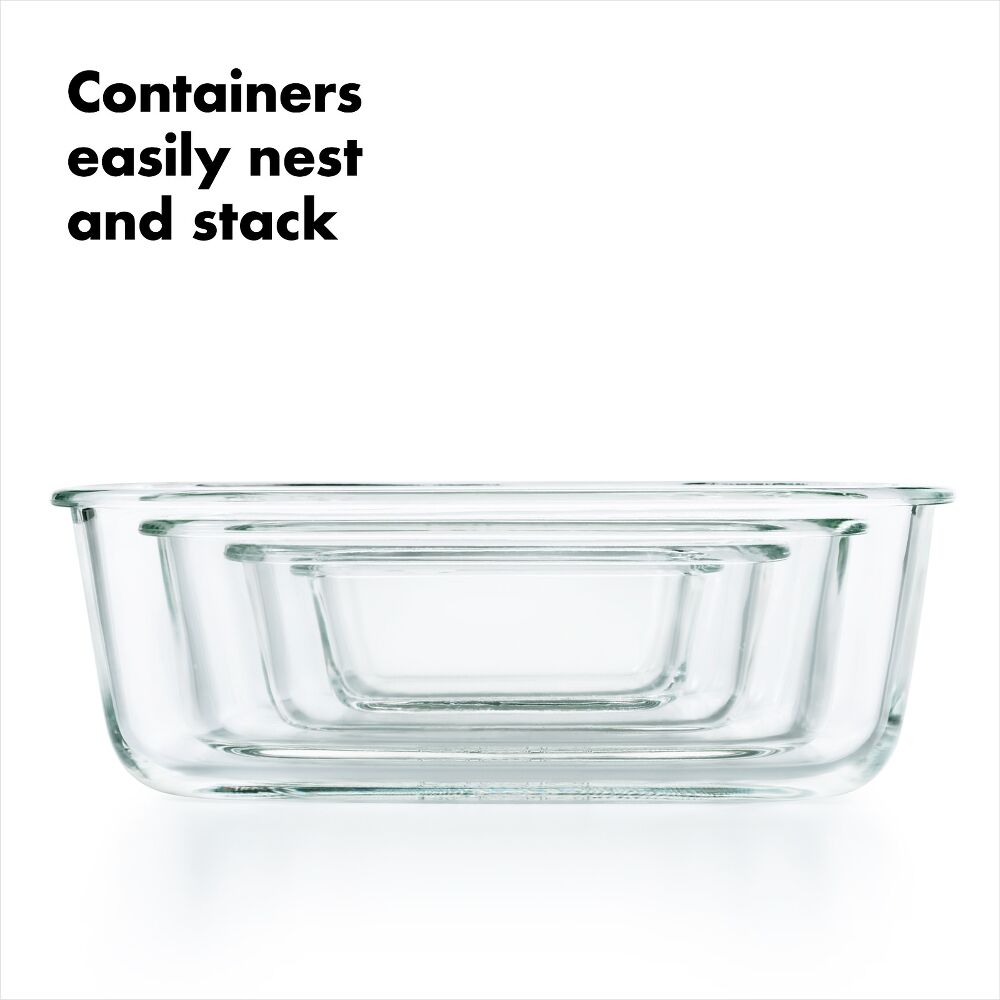 16 Piece Glass Smart Seal Everyday Container Set C9