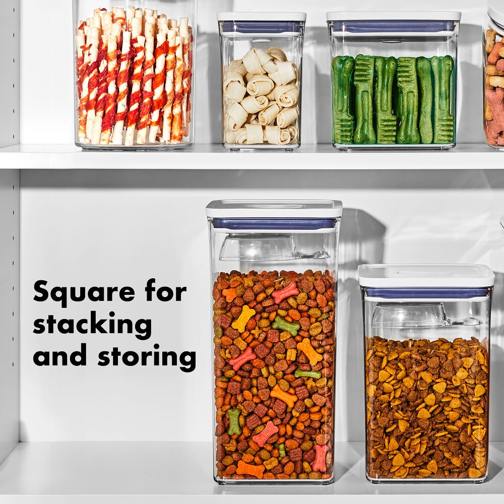 OXO Good Grips Pet POP Container – 4.4 Qt/4.2 L with Scoop Y9