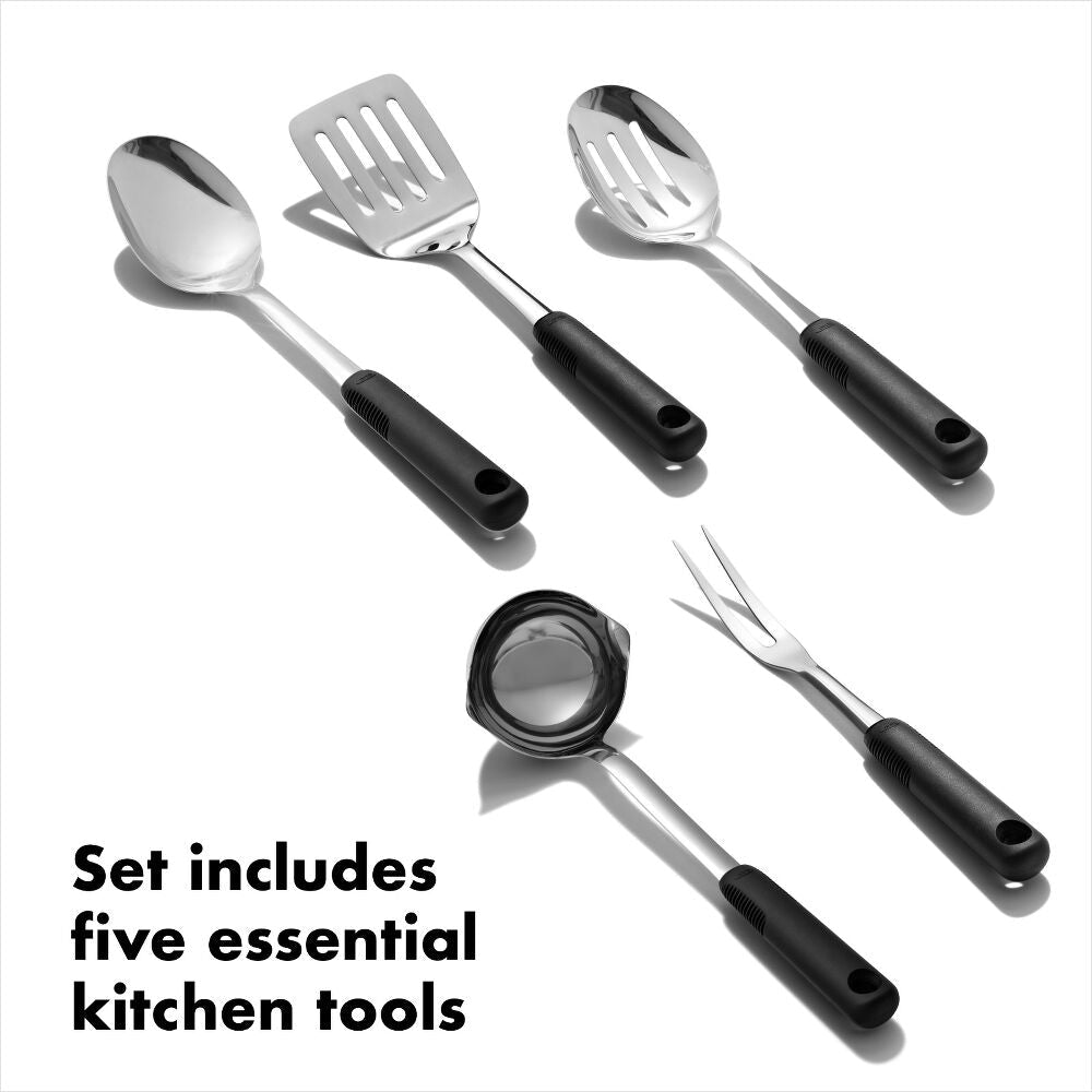 6-piece Prep & Serve Kitchen Tool Set A0