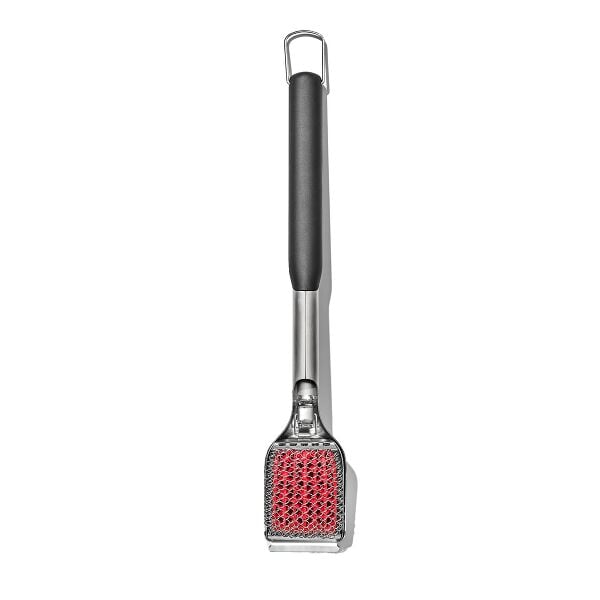 Coiled Grill Brush With Replaceable Head C6