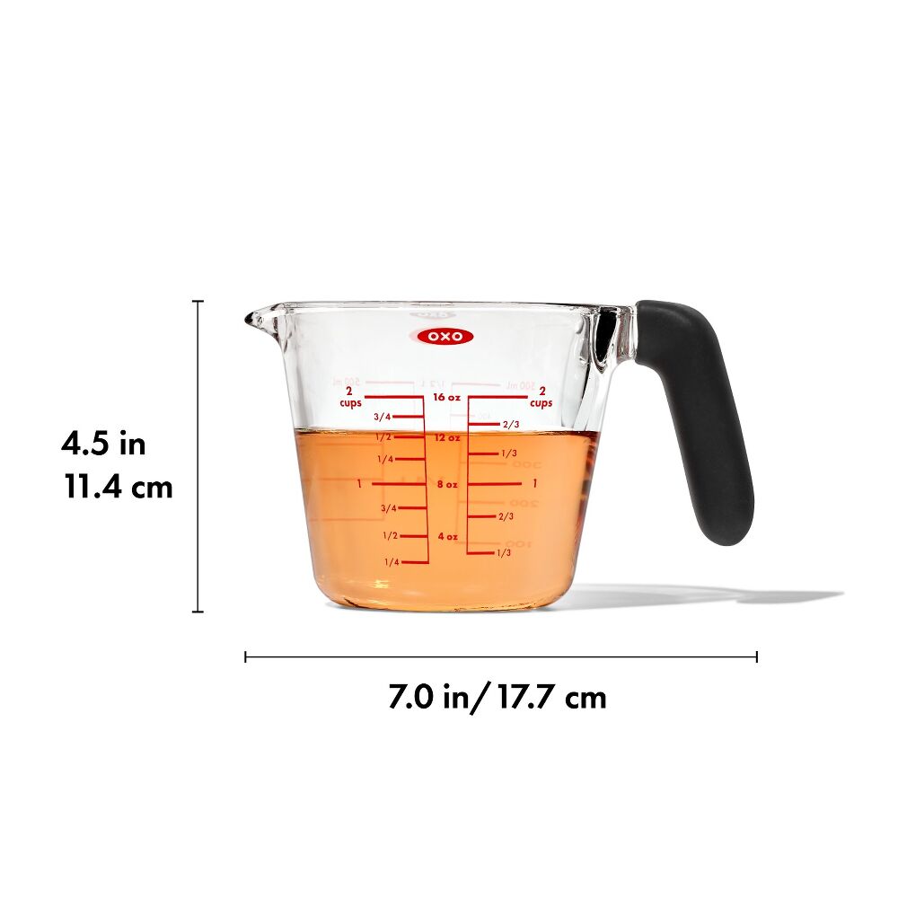 2 Cup Glass Measuring Cup W3