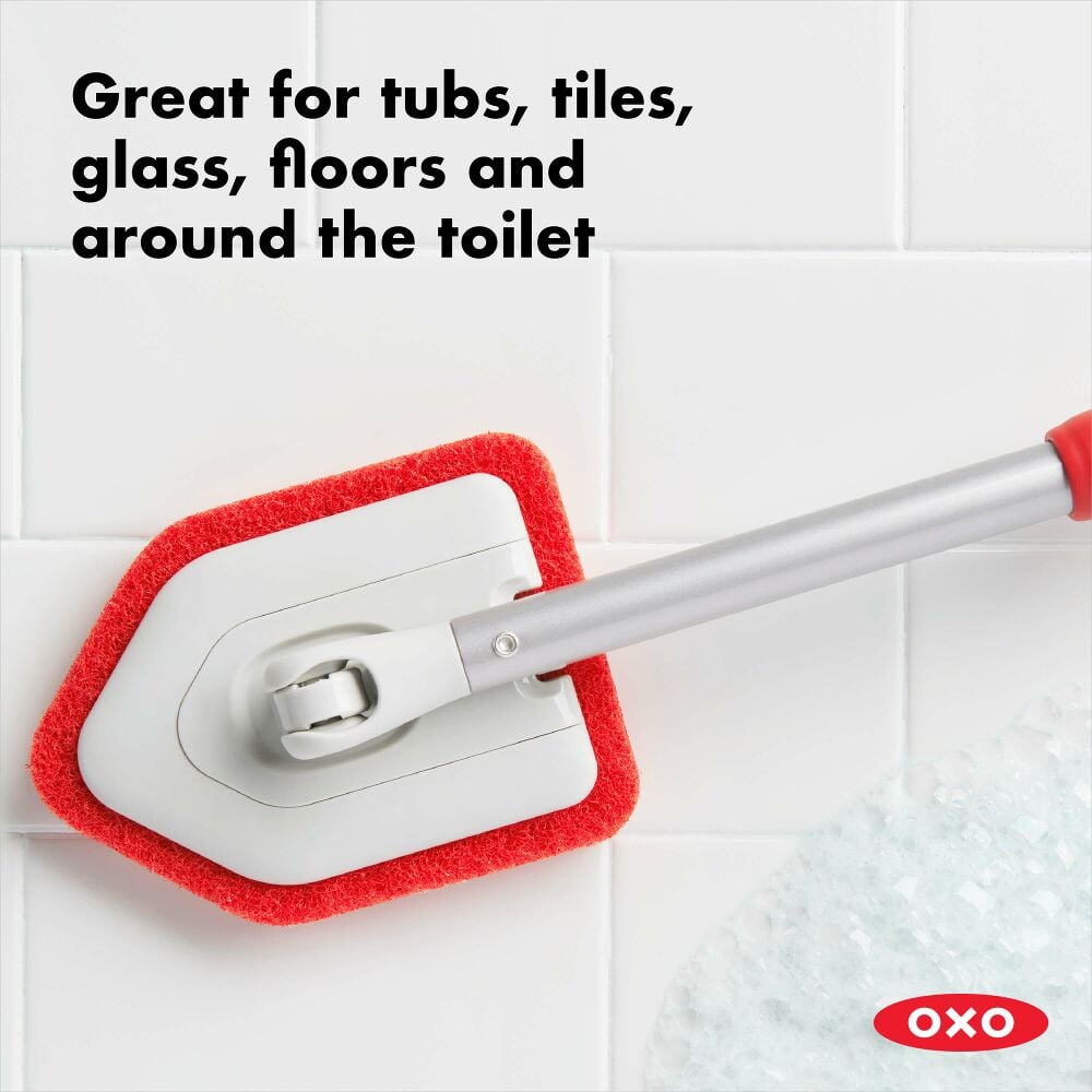 Extendable Tub & Tile Scrubber A6