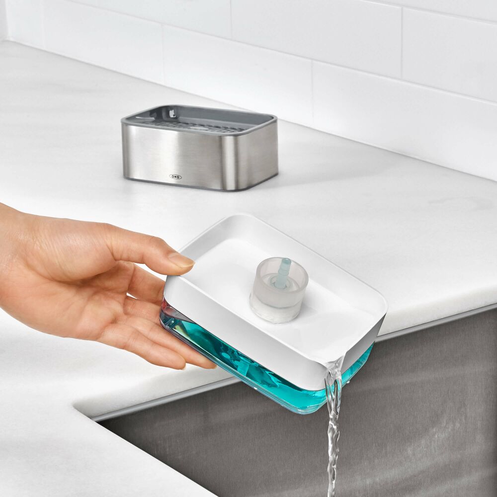 Soap Dispensing Sponge Holder E8