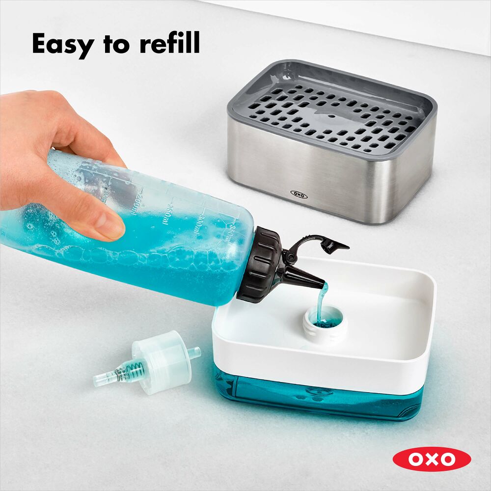 Soap Dispensing Sponge Holder E8