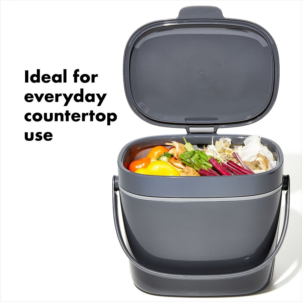Easy-Clean Compost Bin - 1.75 Gal V9