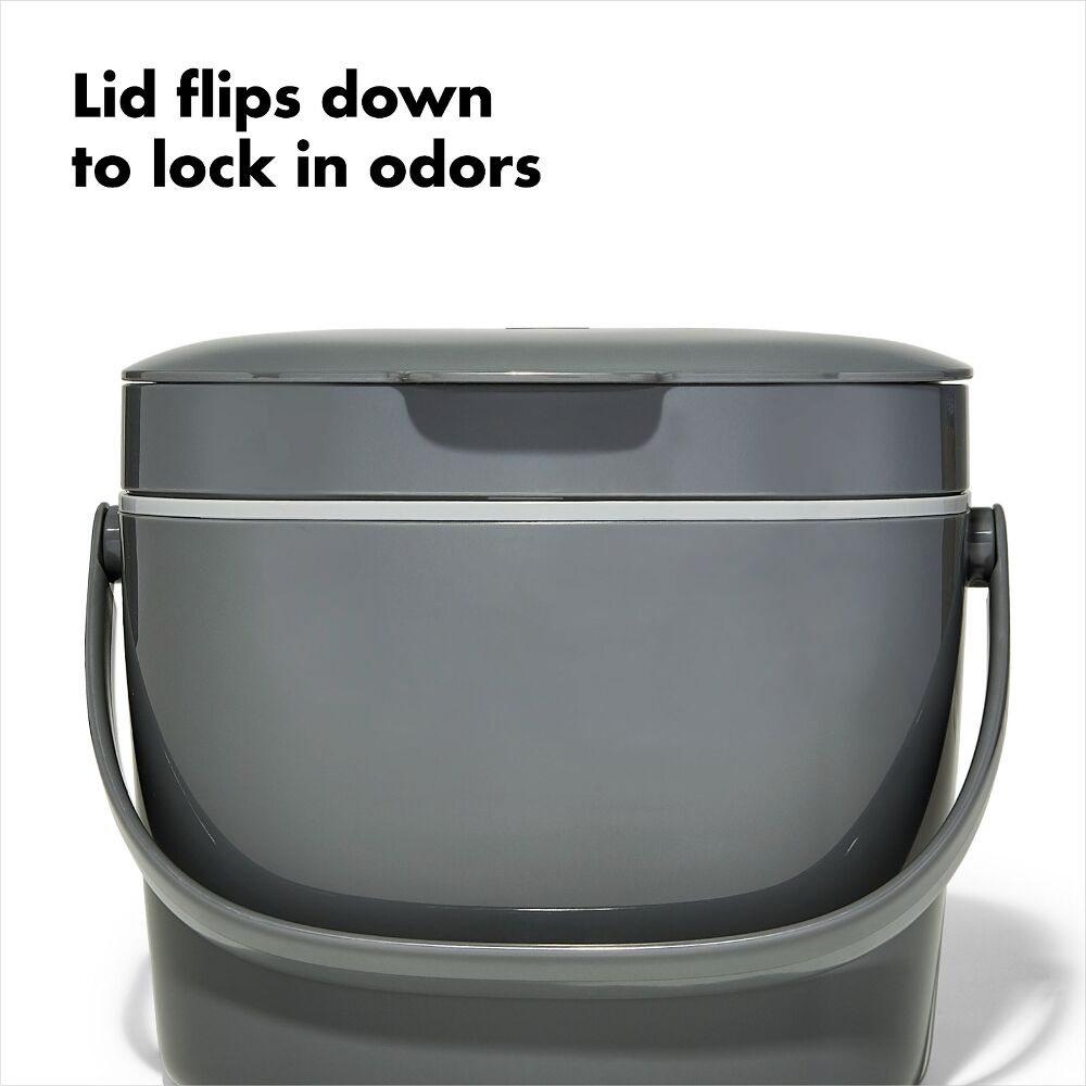 Easy-Clean Compost Bin - 1.75 Gal V9