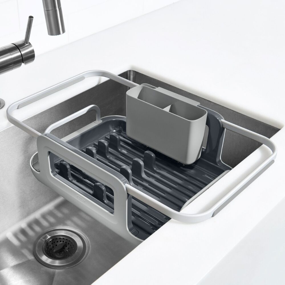 Over-the-sink Aluminum Dish Rack I2