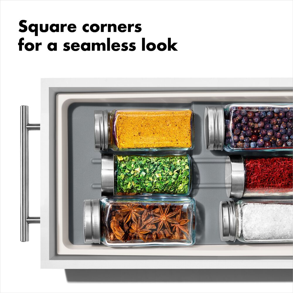 Compact Spice Drawer Organizer W6