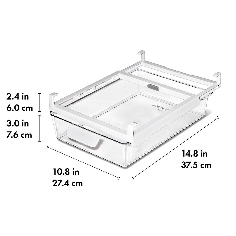 Refrigerator Undershelf Drawer 14 In H5