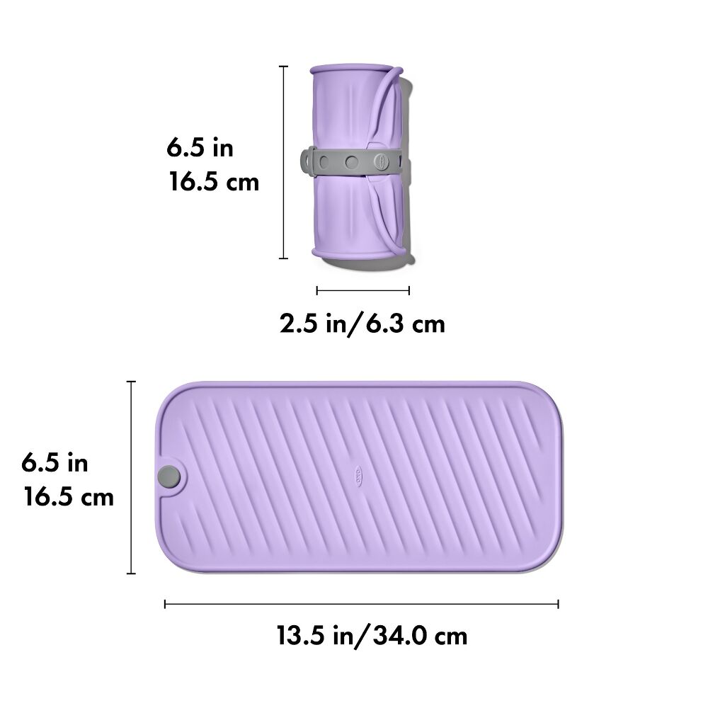 Hot Styling Tool Mat - Lavender G5