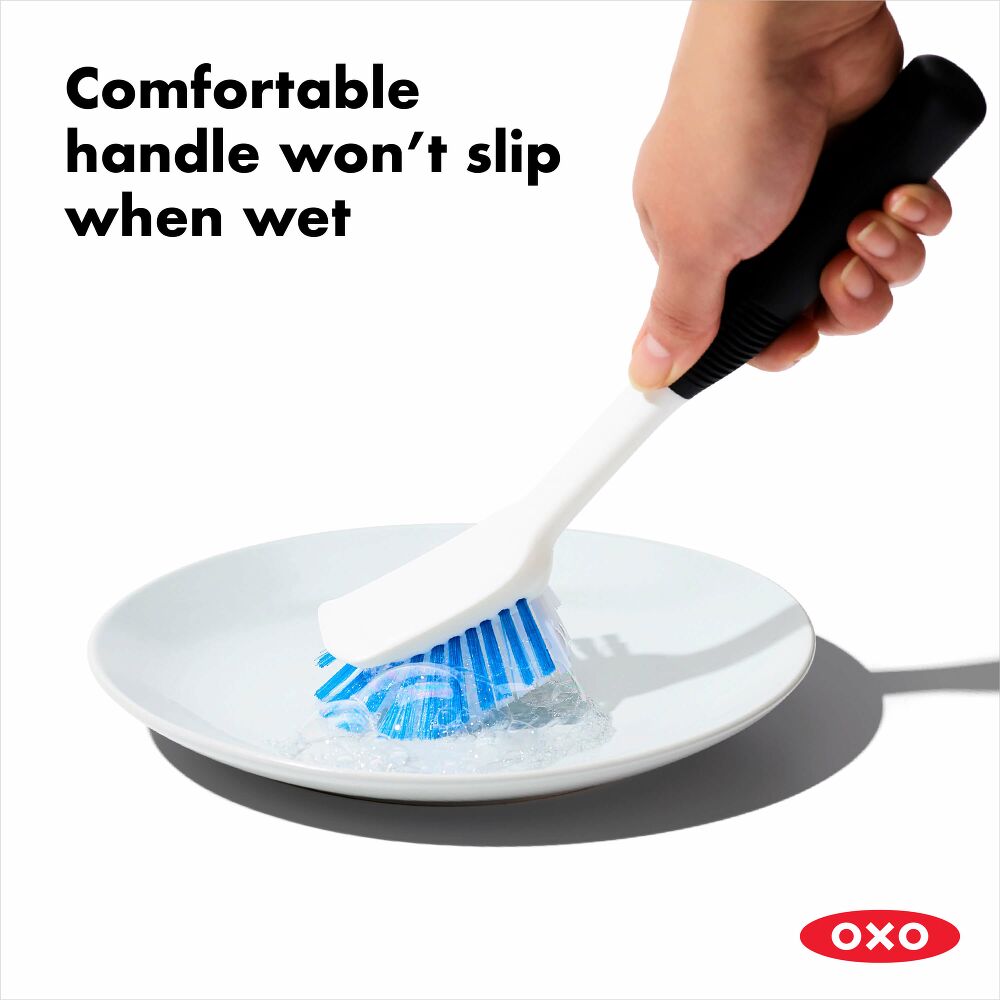 Dish Brush with Scraper M2