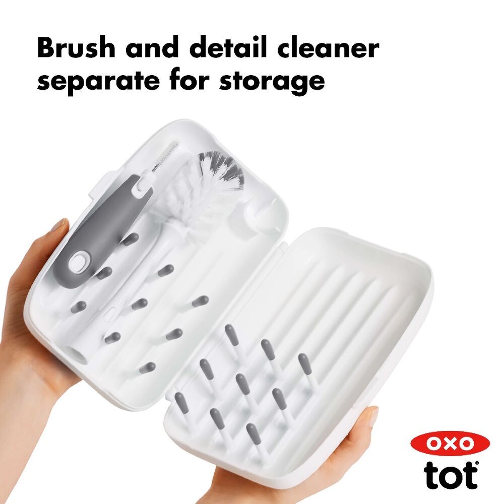 On-the-Go Drying Rack with Bottle Brush P0