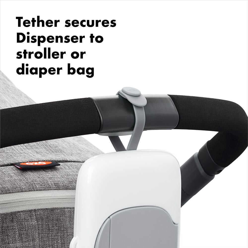 OXO TOT 2-Pack On-the-Go Wipes Dispenser, Gray Z7