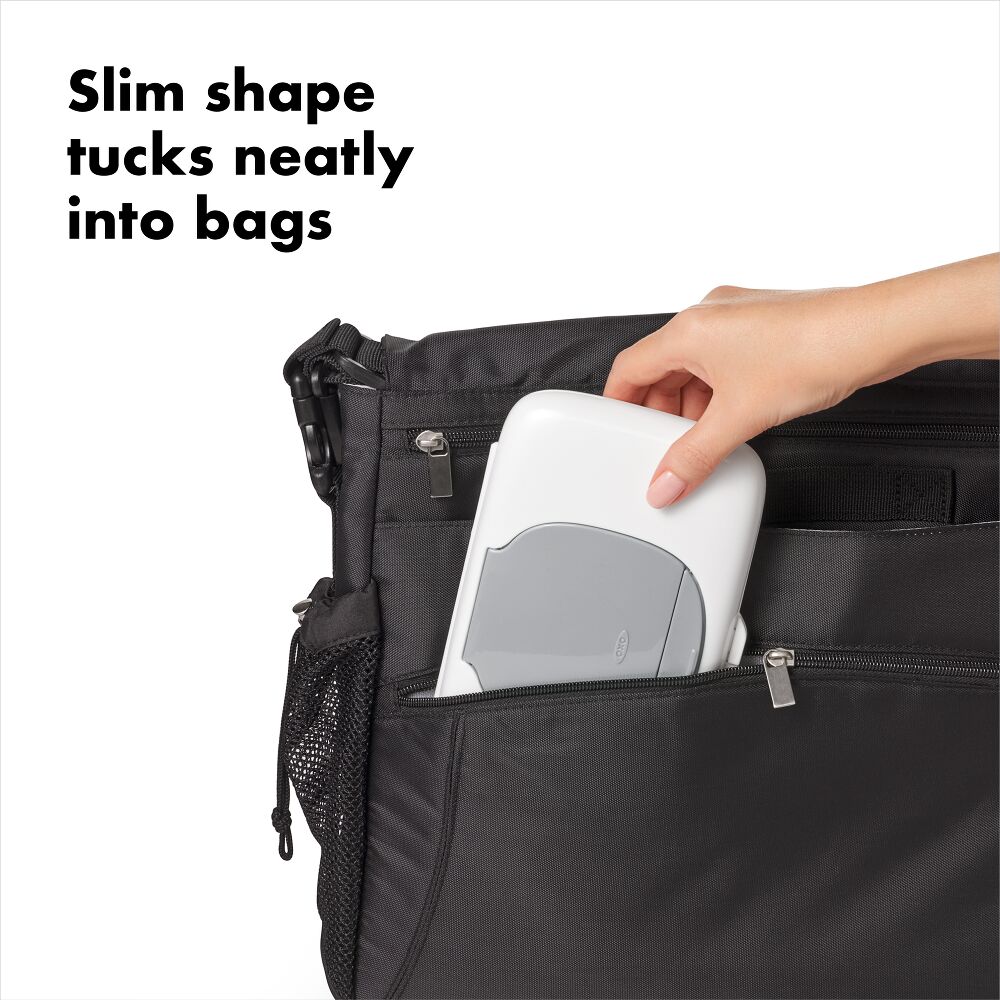 OXO TOT 2-Pack On-the-Go Wipes Dispenser, Gray Z7