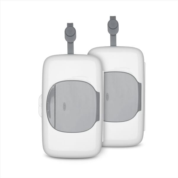 OXO TOT 2-Pack On-the-Go Wipes Dispenser, Gray Z7